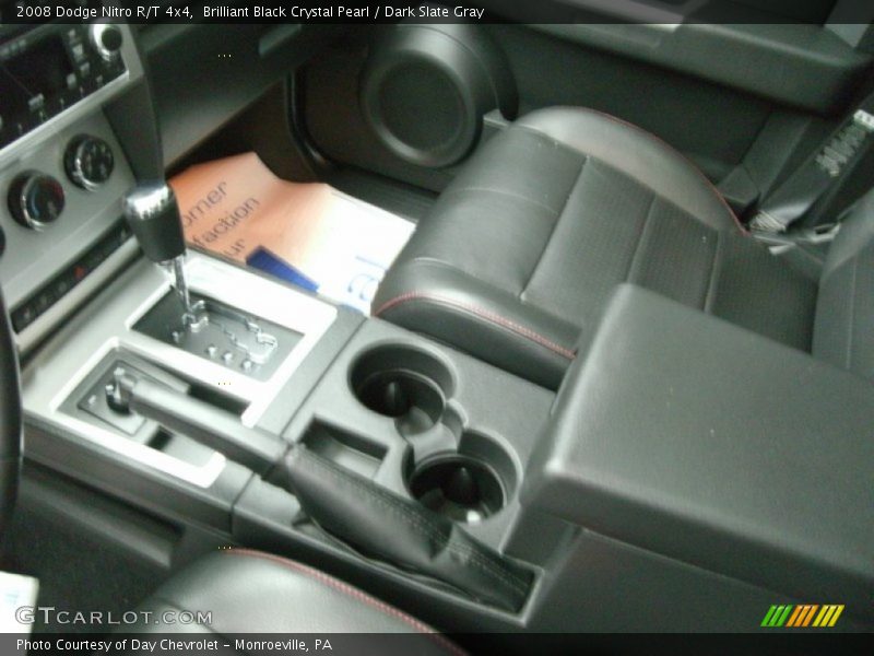 Brilliant Black Crystal Pearl / Dark Slate Gray 2008 Dodge Nitro R/T 4x4