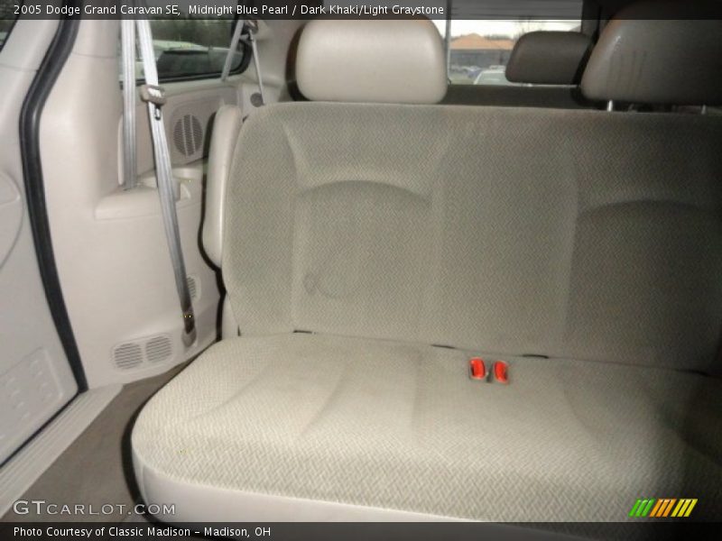 Midnight Blue Pearl / Dark Khaki/Light Graystone 2005 Dodge Grand Caravan SE