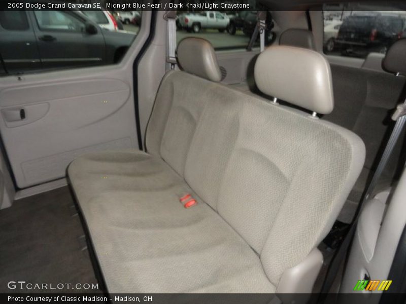 Midnight Blue Pearl / Dark Khaki/Light Graystone 2005 Dodge Grand Caravan SE