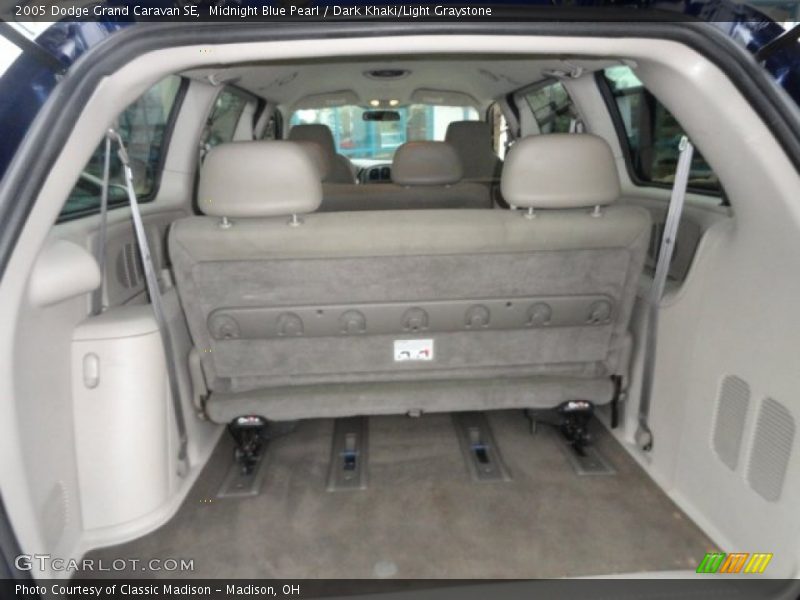 Midnight Blue Pearl / Dark Khaki/Light Graystone 2005 Dodge Grand Caravan SE
