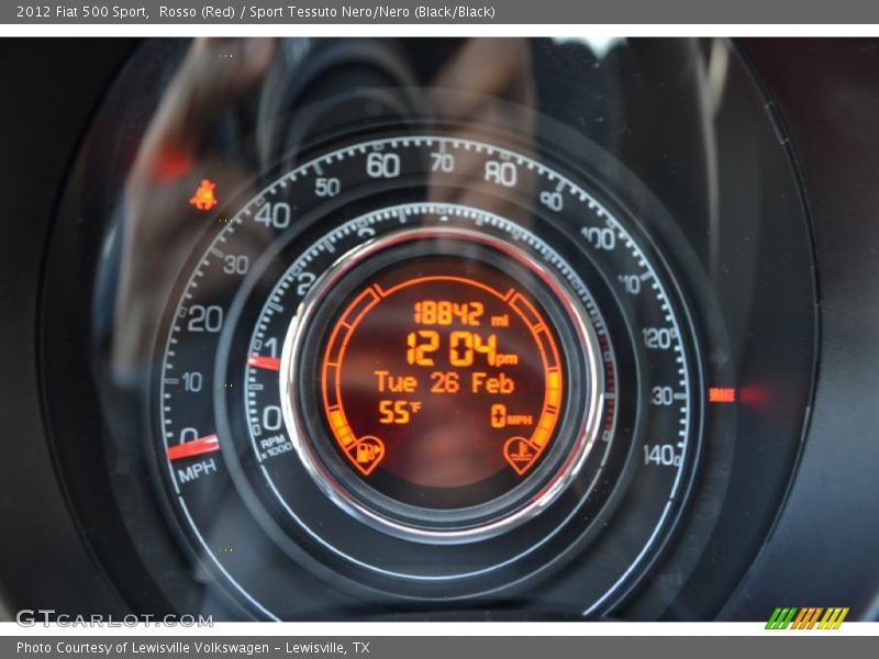  2012 500 Sport Sport Gauges