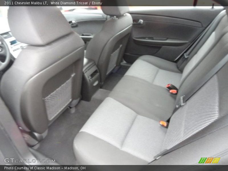 White Diamond Tricoat / Ebony 2011 Chevrolet Malibu LT