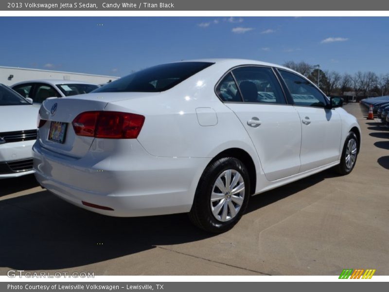 Candy White / Titan Black 2013 Volkswagen Jetta S Sedan