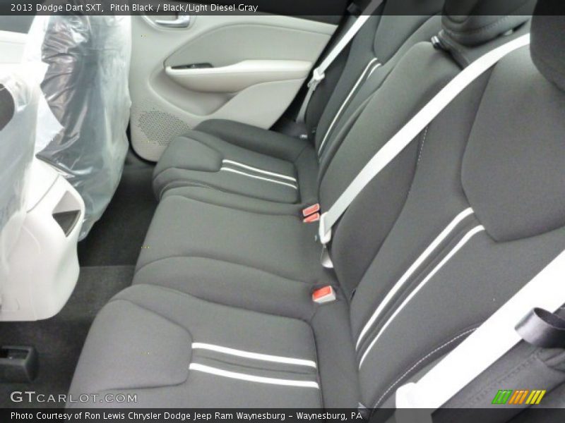 Pitch Black / Black/Light Diesel Gray 2013 Dodge Dart SXT