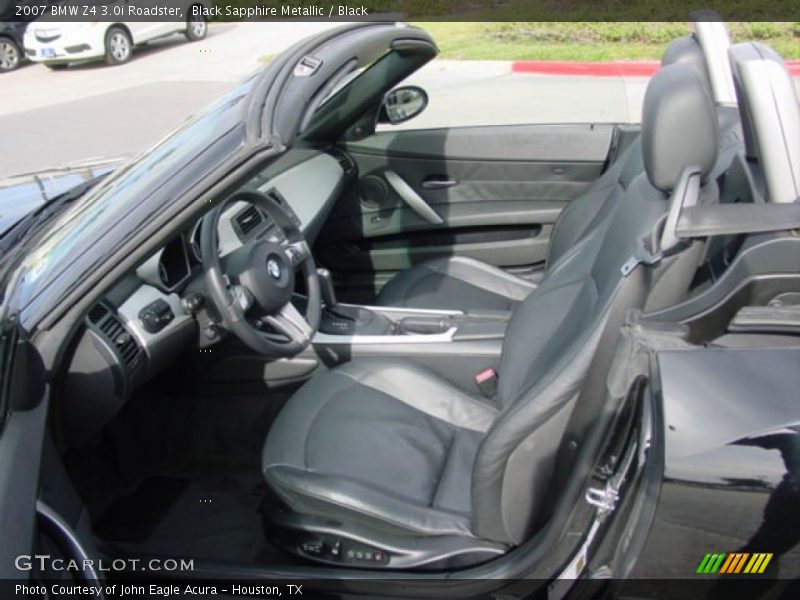  2007 Z4 3.0i Roadster Black Interior