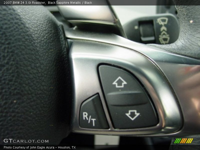 Controls of 2007 Z4 3.0i Roadster