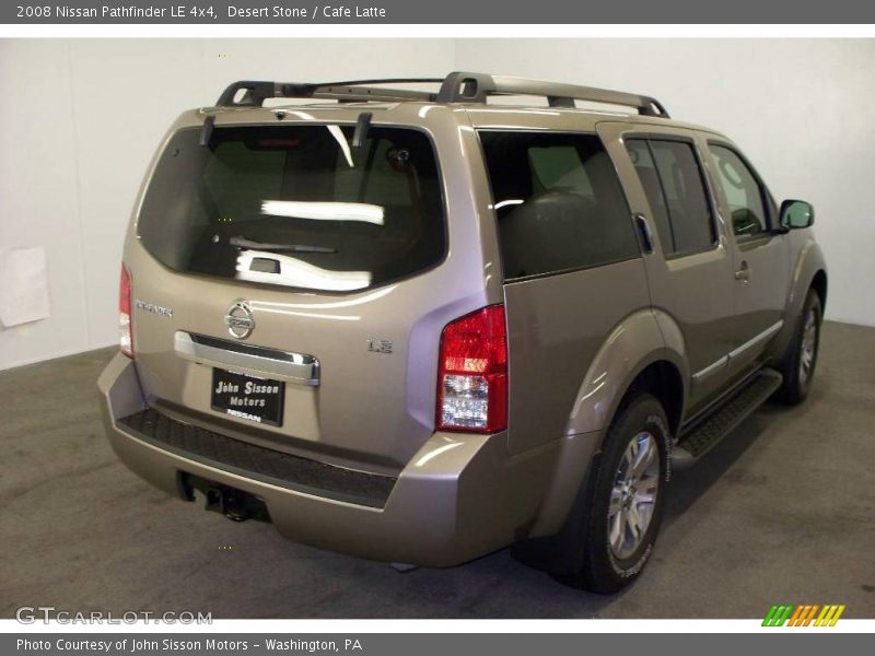 Desert Stone / Cafe Latte 2008 Nissan Pathfinder LE 4x4