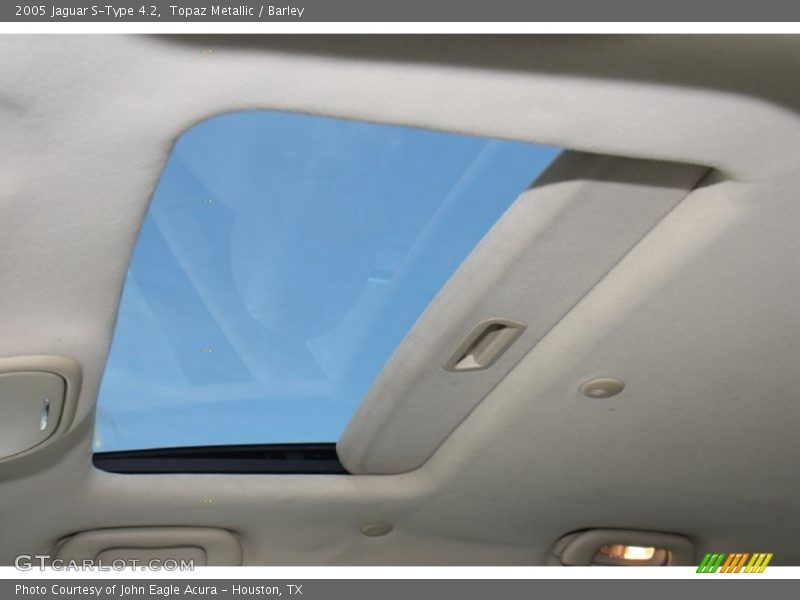 Sunroof of 2005 S-Type 4.2