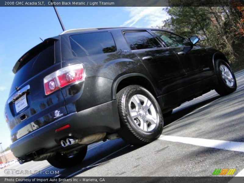 Carbon Black Metallic / Light Titanium 2008 GMC Acadia SLT