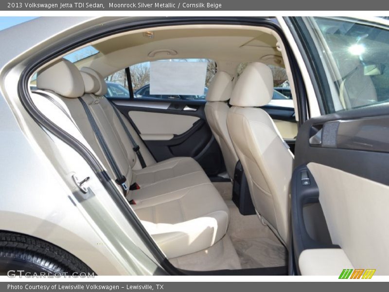Moonrock Silver Metallic / Cornsilk Beige 2013 Volkswagen Jetta TDI Sedan