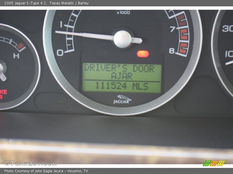 Topaz Metallic / Barley 2005 Jaguar S-Type 4.2