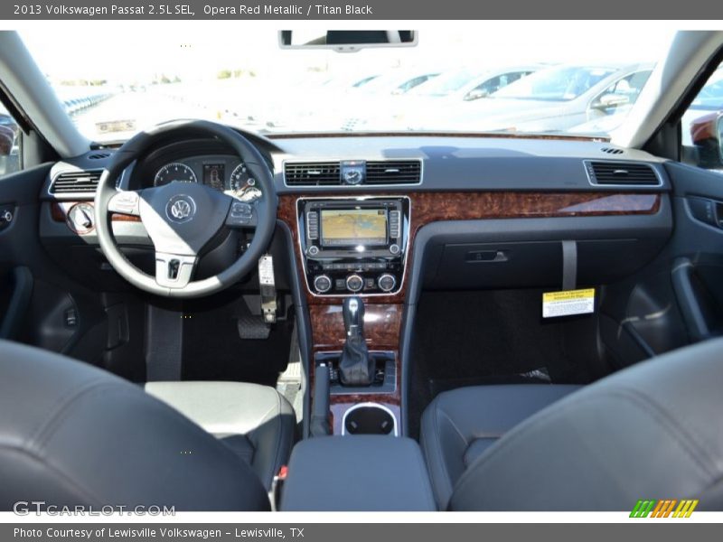 Dashboard of 2013 Passat 2.5L SEL