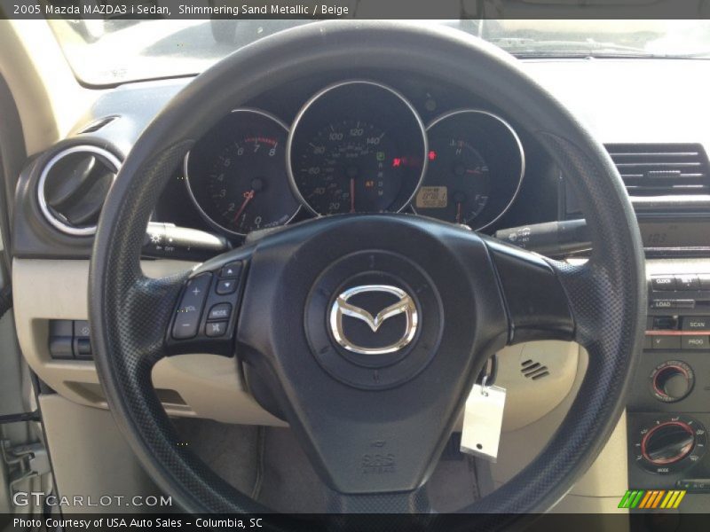  2005 MAZDA3 i Sedan Steering Wheel