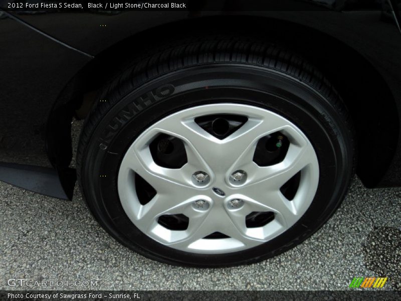  2012 Fiesta S Sedan Wheel