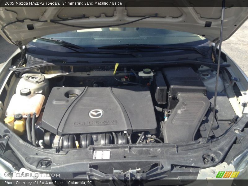  2005 MAZDA3 i Sedan Engine - 2.0 Liter DOHC 16V VVT 4 Cylinder