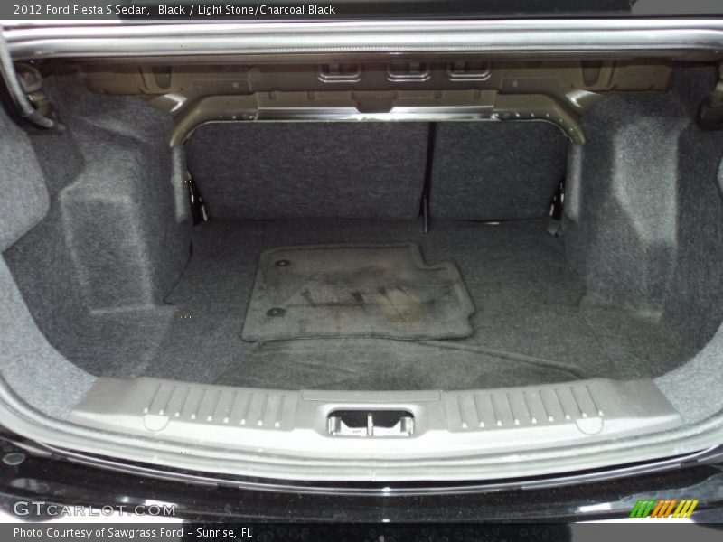 Black / Light Stone/Charcoal Black 2012 Ford Fiesta S Sedan