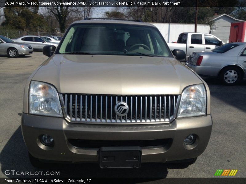 Light French Silk Metallic / Medium Dark Parchment 2004 Mercury Mountaineer Convenience AWD
