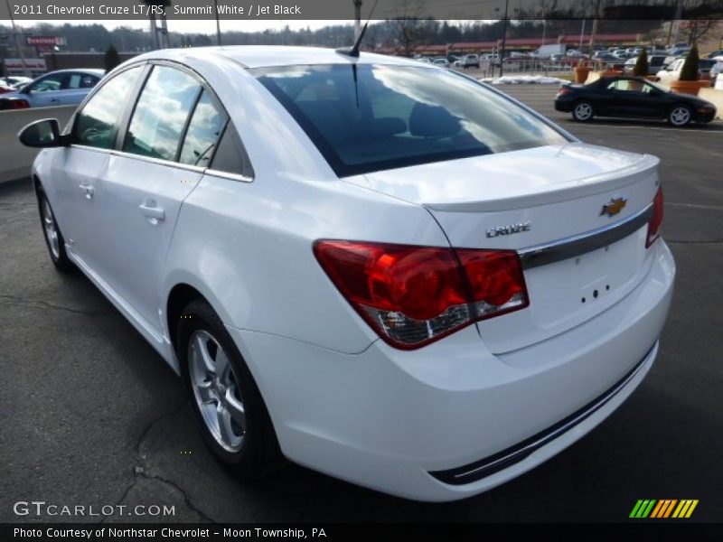 Summit White / Jet Black 2011 Chevrolet Cruze LT/RS