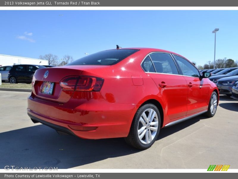 Tornado Red / Titan Black 2013 Volkswagen Jetta GLI
