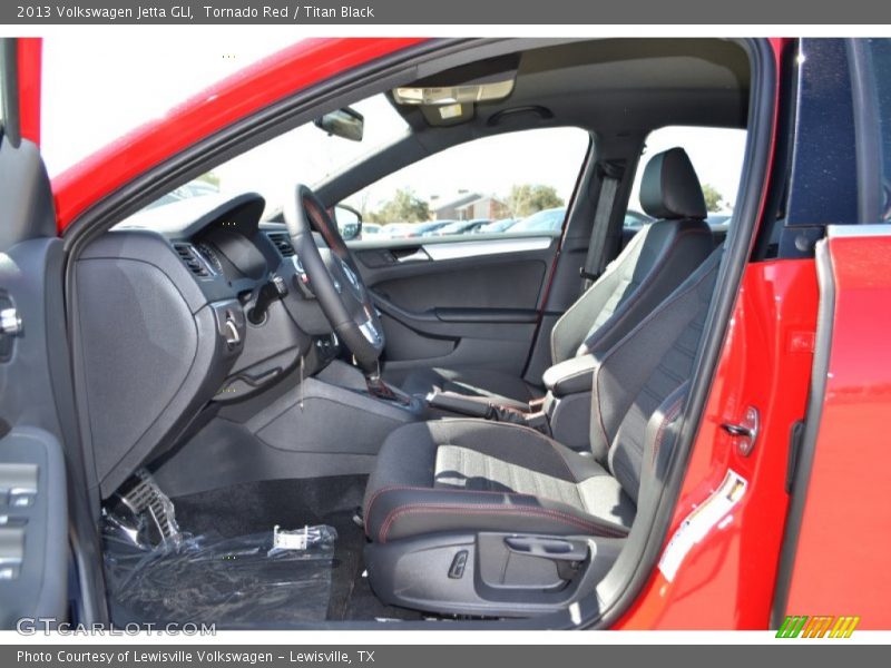 Tornado Red / Titan Black 2013 Volkswagen Jetta GLI