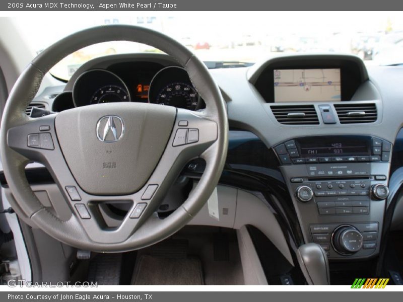 Dashboard of 2009 MDX Technology