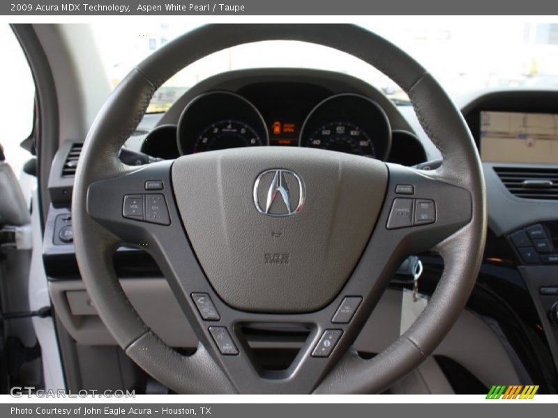  2009 MDX Technology Steering Wheel