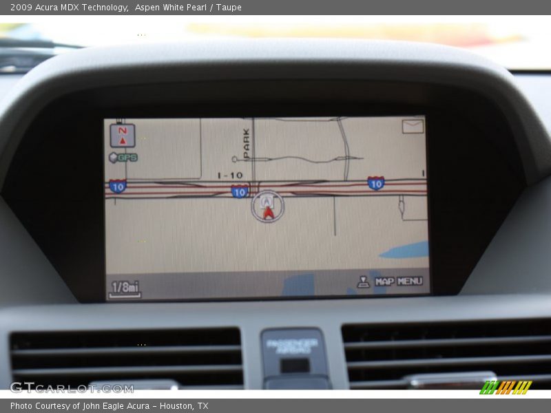 Navigation of 2009 MDX Technology