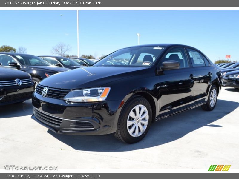 Black Uni / Titan Black 2013 Volkswagen Jetta S Sedan