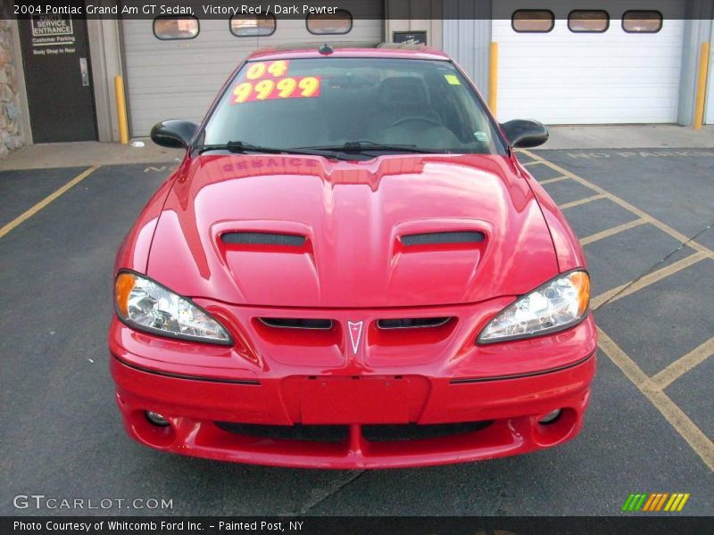 Victory Red / Dark Pewter 2004 Pontiac Grand Am GT Sedan