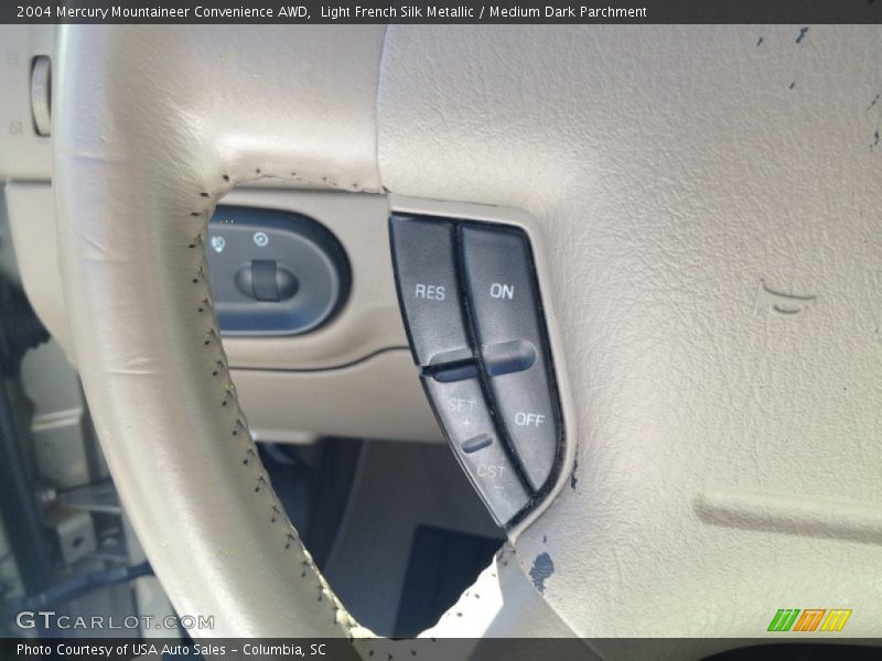 Light French Silk Metallic / Medium Dark Parchment 2004 Mercury Mountaineer Convenience AWD