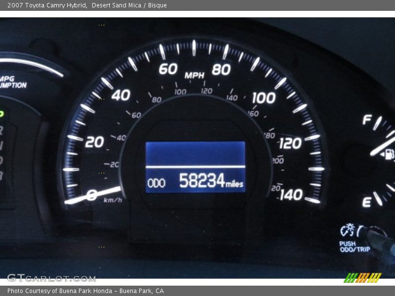 Desert Sand Mica / Bisque 2007 Toyota Camry Hybrid