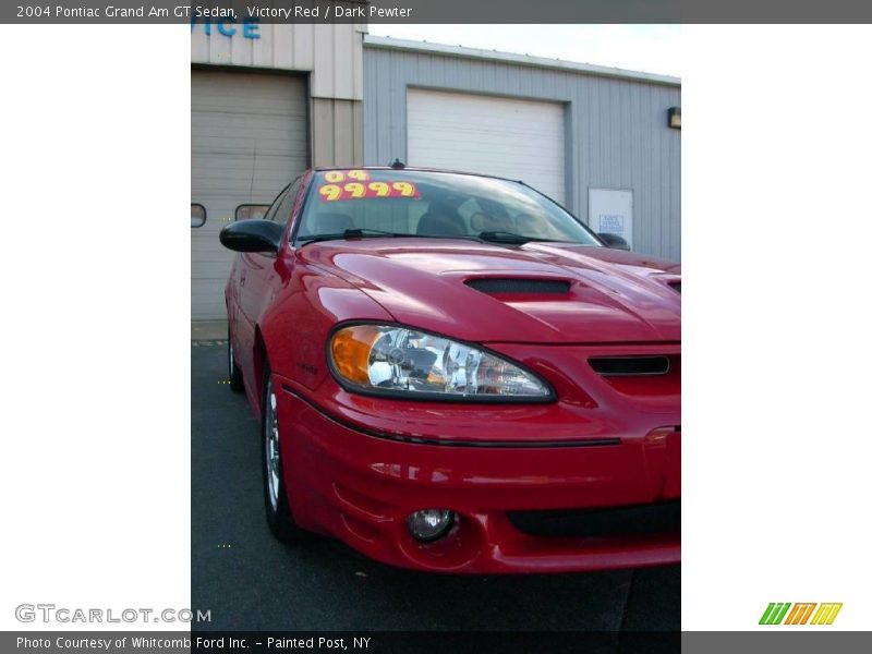 Victory Red / Dark Pewter 2004 Pontiac Grand Am GT Sedan