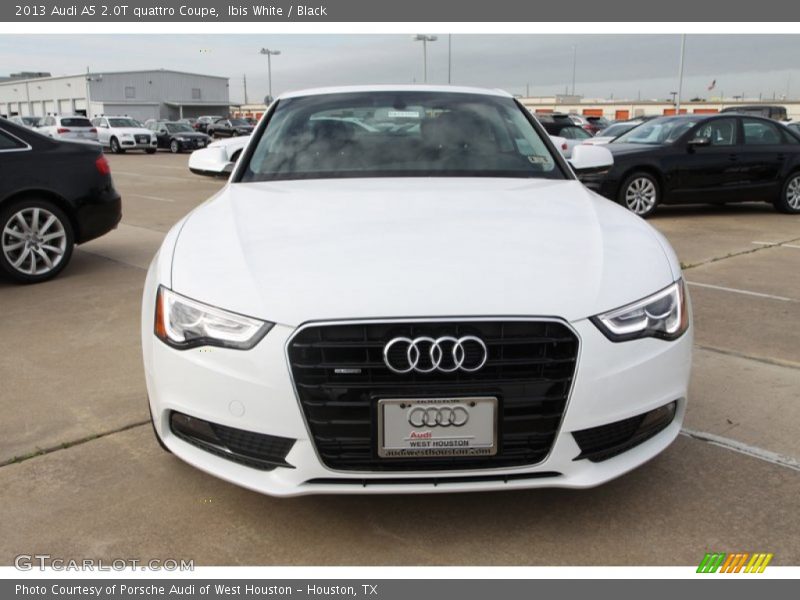Ibis White / Black 2013 Audi A5 2.0T quattro Coupe