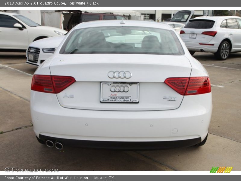 Ibis White / Black 2013 Audi A5 2.0T quattro Coupe
