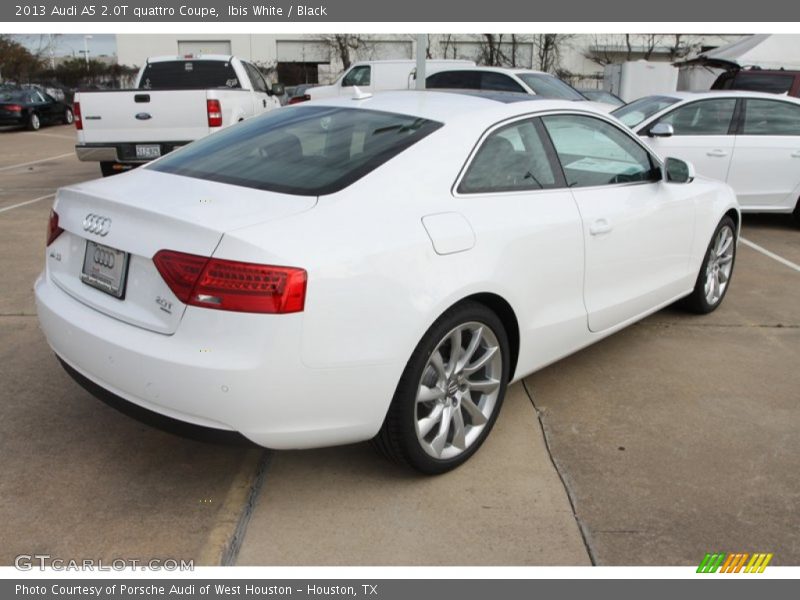 Ibis White / Black 2013 Audi A5 2.0T quattro Coupe