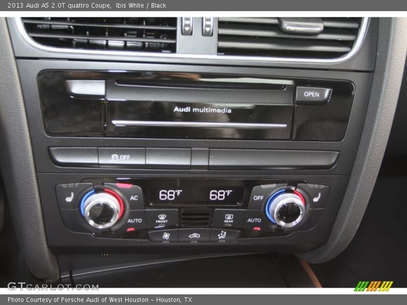 Ibis White / Black 2013 Audi A5 2.0T quattro Coupe