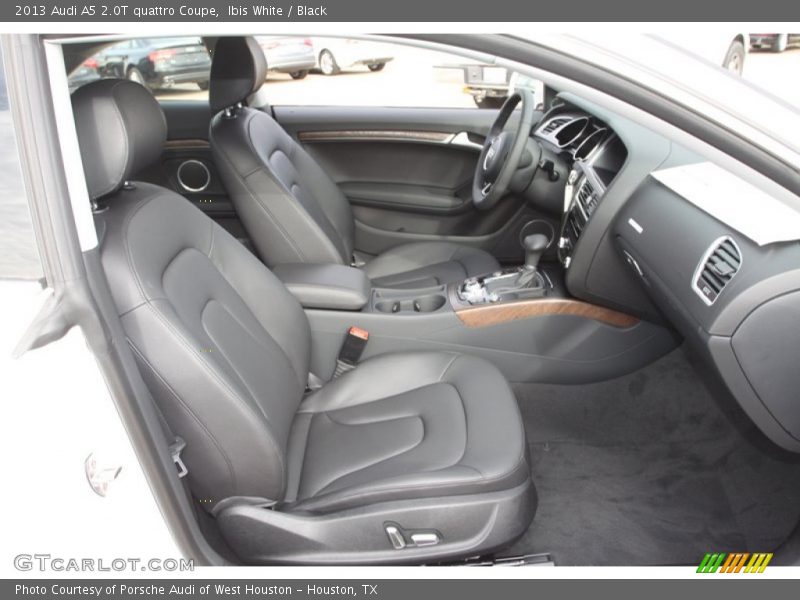 Ibis White / Black 2013 Audi A5 2.0T quattro Coupe