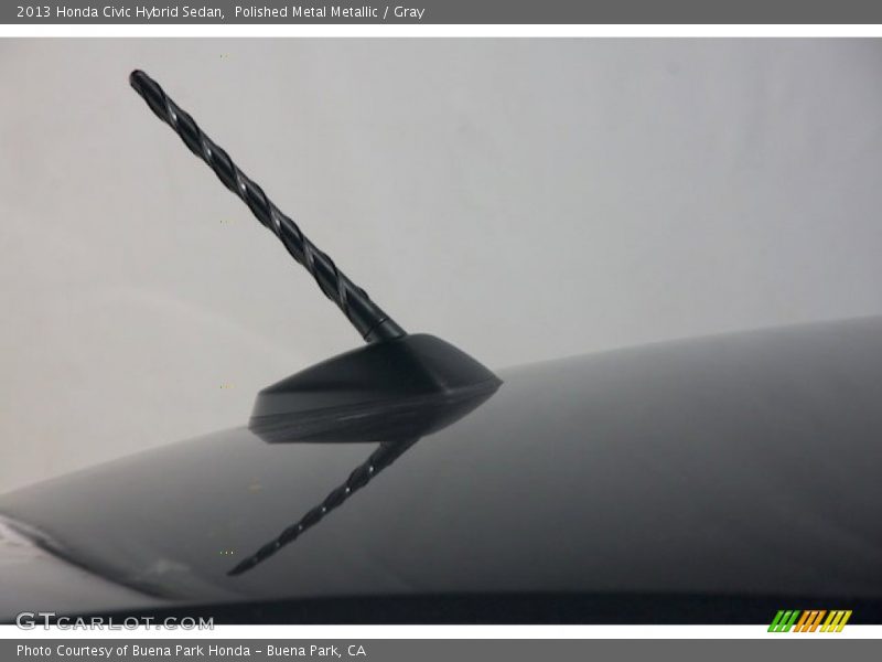 Polished Metal Metallic / Gray 2013 Honda Civic Hybrid Sedan