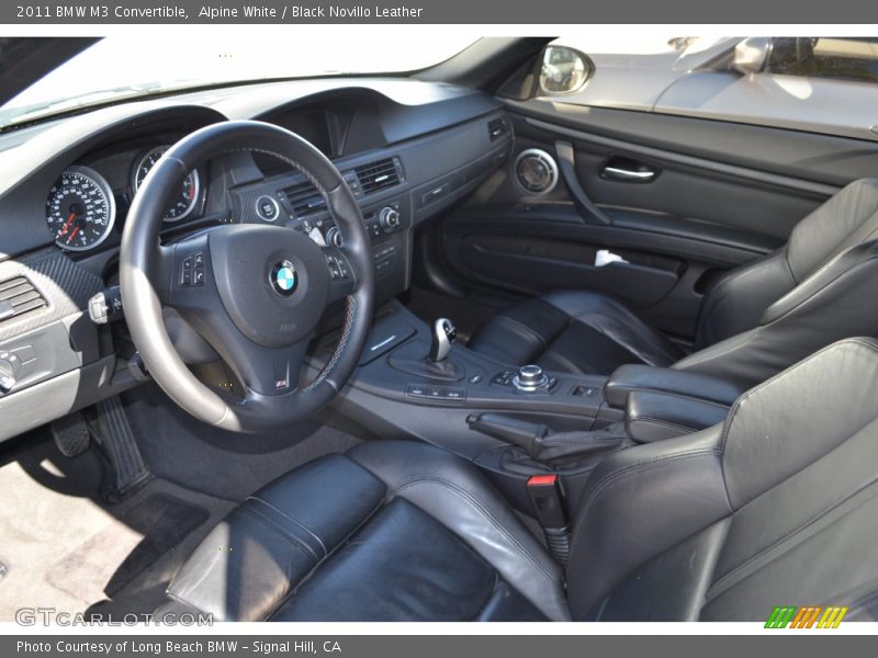 Black Novillo Leather Interior - 2011 M3 Convertible 