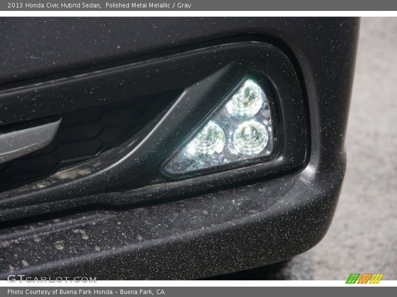 Polished Metal Metallic / Gray 2013 Honda Civic Hybrid Sedan
