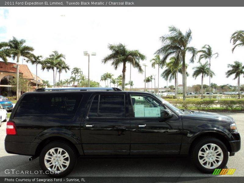 Tuxedo Black Metallic / Charcoal Black 2011 Ford Expedition EL Limited