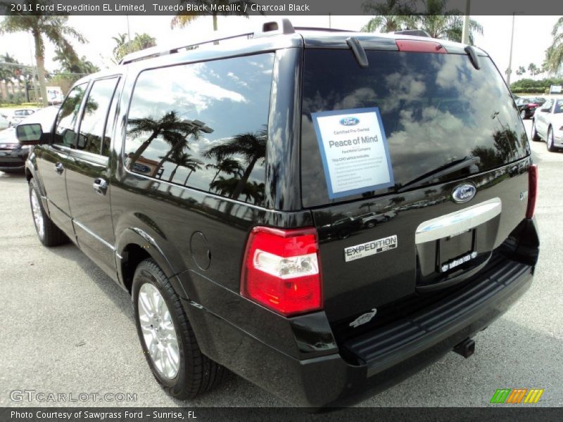 Tuxedo Black Metallic / Charcoal Black 2011 Ford Expedition EL Limited