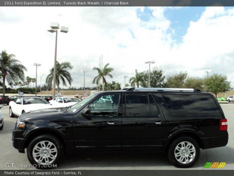 Tuxedo Black Metallic / Charcoal Black 2011 Ford Expedition EL Limited