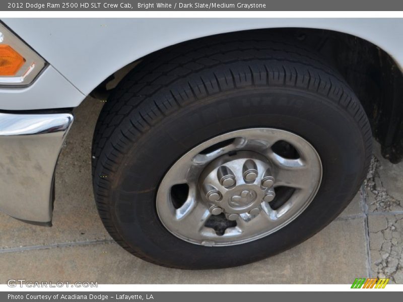 Bright White / Dark Slate/Medium Graystone 2012 Dodge Ram 2500 HD SLT Crew Cab