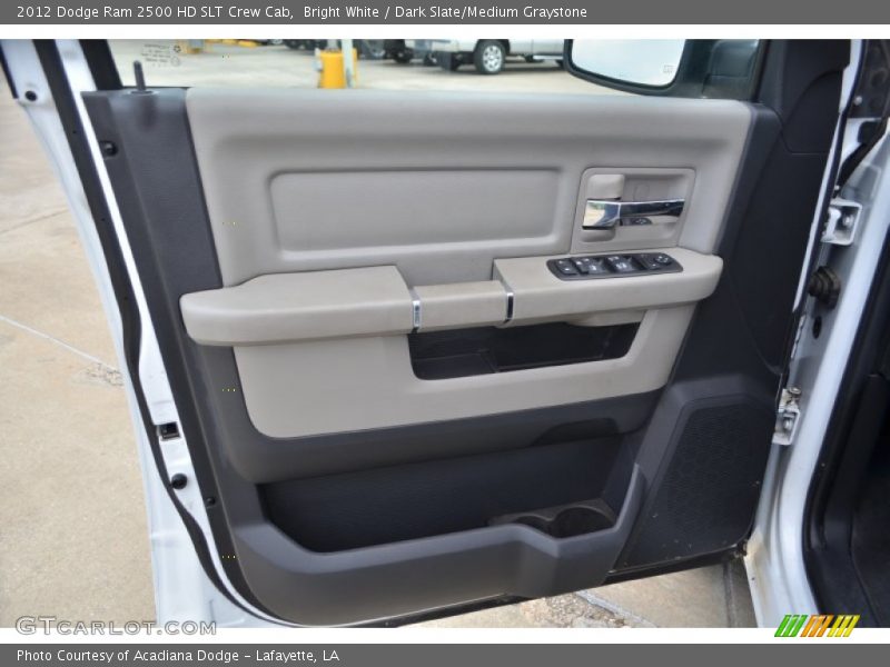 Bright White / Dark Slate/Medium Graystone 2012 Dodge Ram 2500 HD SLT Crew Cab