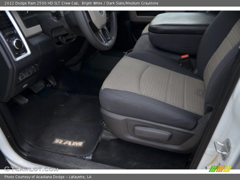 Bright White / Dark Slate/Medium Graystone 2012 Dodge Ram 2500 HD SLT Crew Cab