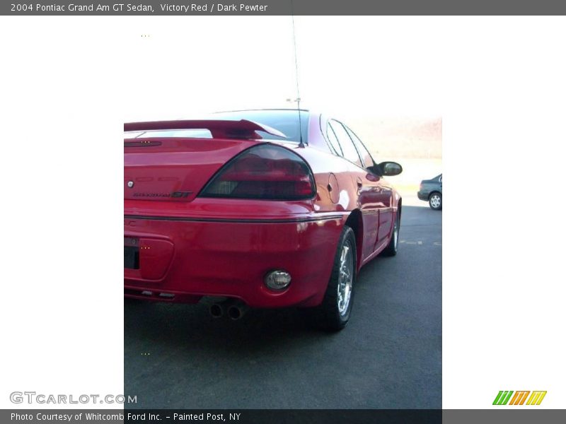 Victory Red / Dark Pewter 2004 Pontiac Grand Am GT Sedan