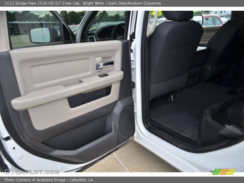 Bright White / Dark Slate/Medium Graystone 2012 Dodge Ram 2500 HD SLT Crew Cab