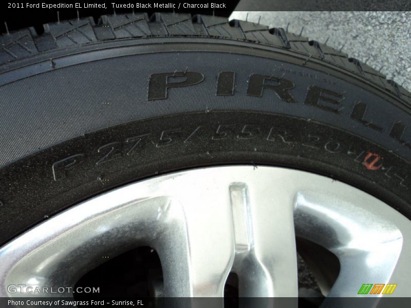 Tuxedo Black Metallic / Charcoal Black 2011 Ford Expedition EL Limited