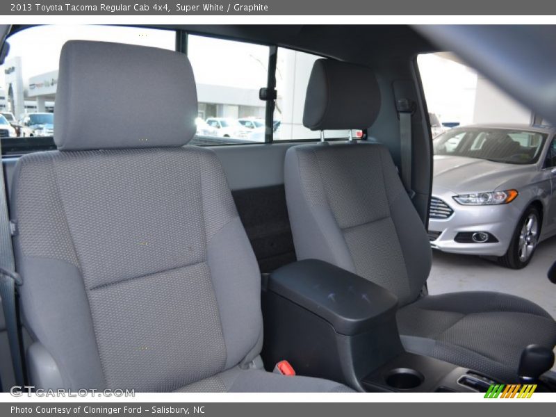 Super White / Graphite 2013 Toyota Tacoma Regular Cab 4x4